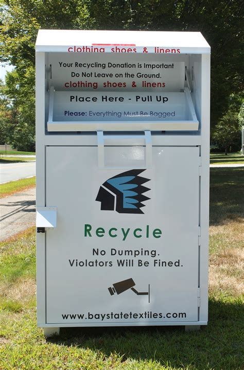 textile donation bins near me